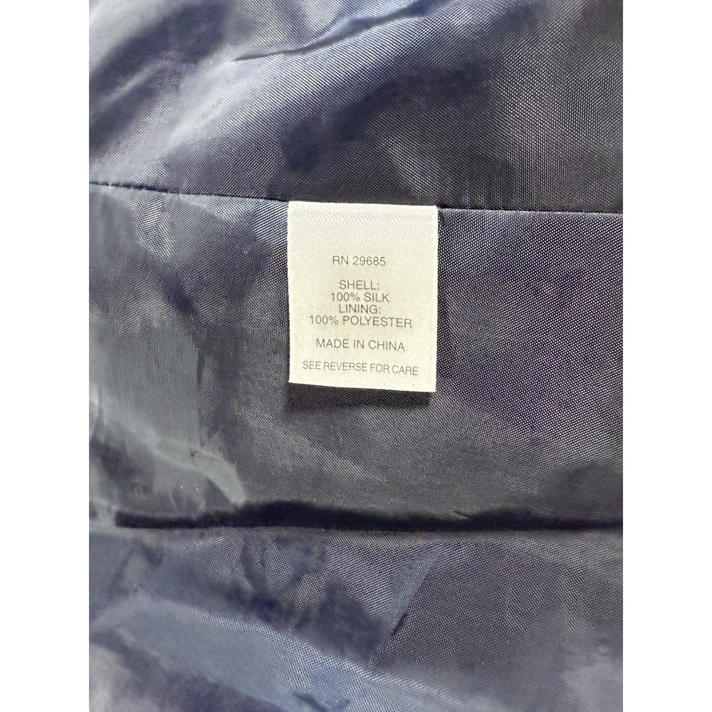 Pendleton Jacket Womens 12‎ Petite Blue White Pla… - image 6